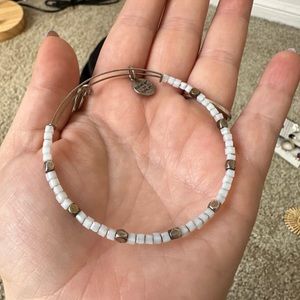 Alex & Ani charm beaded bracelet